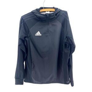Adidas‎ Climawarm Hoodie Youth XL 1/4 Zip Pullover Jacket Sweater Athleisure